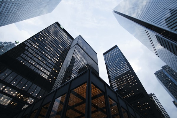Immeuble de bureaux modernes éco-performant