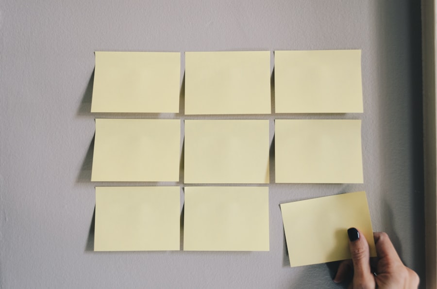 Planning de projet et diagramme de Gantt sur papier